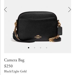 LIKE NEW Coach Camera Bag